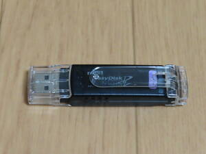 動作確認済！ アイ・オー・データ I-O DATA Easy Disk Platinum USB メモリ 256MB　ストラップホール 付　ブラック　USB2.0　EDP-256M