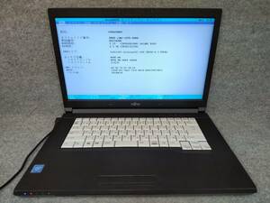 富士通 LIFEBOOK A576R Celeron 3855U Bios確認 ジャンク 4206