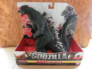 未使用◆バンダイ/BANDAI 怪獣王シリーズ ゴジラ FINALWARS ソフビ人形◆ファイナルウォーズ フィギュア GODZILLA 2016◆管理番号③