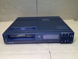 レア物 SONY ソニー Betamax SL-HFR70 ベータビデオデッキ Hi-band