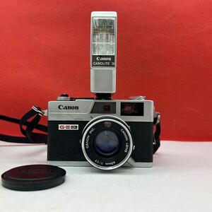 ♪ Canon Canonet QL17 G-III QL レンジファインダー フィルムカメラ LENS 40mm F1.7 CANOLITE D アクセサリー 動作確認済 現状品 キャノン