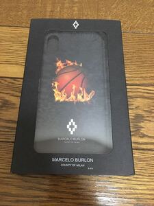 marcelo burlon iPhoneX用ケース　FIREBALL マルセロヴァロン　マルセロブロン　スマホケース　アイフォーン　ファイヤーボール　10