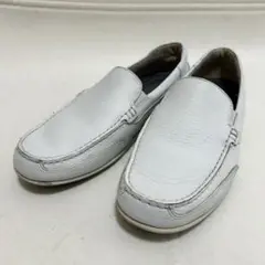 26cm ROCKPORT ホワイト スリッポン