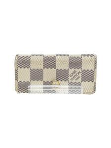 LOUIS VUITTON◆LOUIS VUITTON/ミュルティクレ4_ダミエ・アズール_WHT/-/WHT/レディース