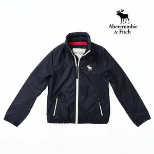 ■アバクロキッズ Abercrombie&fitch パーカー ジャンパー ネイビー 紺 男女兼用 KIDS XLサイズ 大人も着られるサイズ■3042