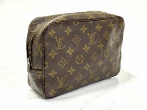 ● LOUIS VUITTON ルイ ヴィトン モノグラム トゥルース トワレット23 化粧ポーチ セカンドバッグ M47524 / 280872 / 1118-9