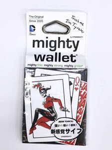 ★新品訳あり/mighty wallet マイティ ウォレット 2折財布セカンドウォレット米国デュポン社トランプ嬢王■在庫限り■