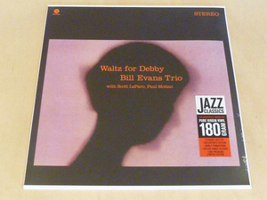 未開封 ビル・エヴァンス Waltz For Debby限定リマスター180g重量盤LPボーナス1曲追加Bill Evans Trio Scott LaFaroワルツ・フォー・デビイ