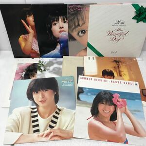 I0921B3 まとめ★河合奈保子 LP レコード 10巻セット 音楽 邦楽 昭和アイドル / PRISM / SUMMER HEROINE / HALF SHADOW / あるばむ 他