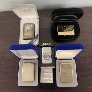 【★1円スタート】ZIPPO ★ジッポ オイルライター　STERLING　スターリング刻印2個あり　計5個セット 着火未確認　1171