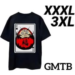 新品 GMTB Tシャツ 黒 達磨 ダルマ トランプ XXXL 3XL 4L