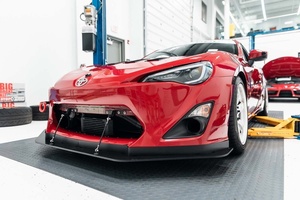 VERUS ENGINEERING(ヴェルス)：A0309A：TOYOTA 86(ZN6)前期：フロントスプリッターエアダム