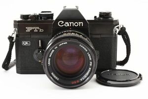 #3248 キャノン CANON FTb QL Black SLR Film Camera 50mm f1.4 ssc [動作確認済]