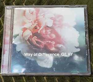 GLAY Way of Difference CD