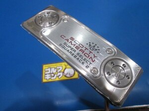 GK鈴鹿☆ 新品069 タイトリスト SPECIAL SELECT SQUARBACK2 RH★オリジナルスチール[38]★パター★キャメロン