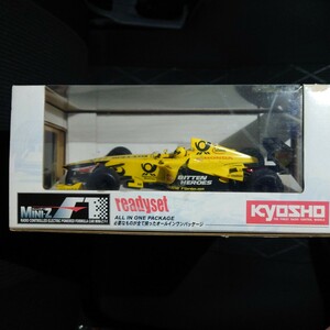 蔵出し 京商 MINI-Z ミニッツ F1 Jordan Honda EJ11 No.12 ジョーダン ホンダ EJ11 No.30182JT readyset ALL IN ONE PACKGE