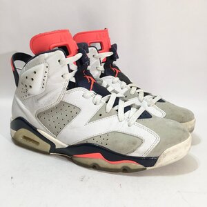 27cm AIR JORDAN 6 RETRO 384664-104 エア ジョーダン 6 レトロ ティンカー メンズ スニーカー 45625 H111637