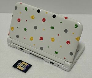 [1円〜] ニンテンドー 3DSLL 本体　どうぶつの森カラー