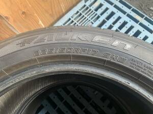 バリ山 ファルケン ZIEX ZE914 225/50R17 製造年数20年 残溝約6.3 6.8㎜ 2本セット MADE IN JAPAN