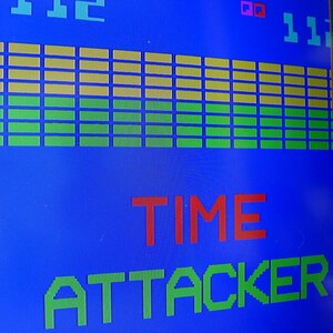 オールド基板　タイムアタッカー　TME ATTACKER アナログコントローラー付属専用ハーネス付き　動作確認済み