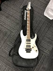 6S2 Ibanez アイバニーズ エレキギター RG350DXZ ホワイト 弦楽器 中古 