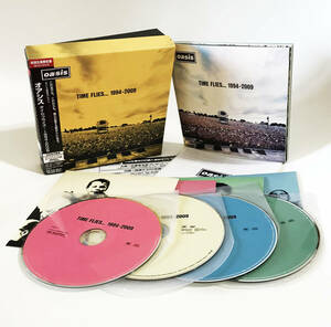 【送料無料！】OASIS オアシス「タイム・フライズ Time Flies...1994-2009【3CD+DVD 初回限定盤】」日本盤