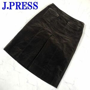 J.PRESS ジェイプレス コーデュロイスカート ライト ブラウン 9 C4097