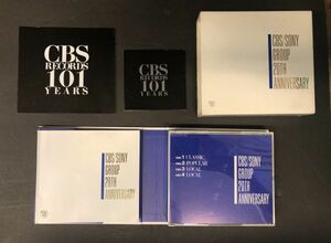 【4CD+8cmCD】【非売品 NOT FOR SALE】超レア【美盤 】CBS/SONY GROUP 20TH ANNIVERSARY ビリー・ジョエル マイケル・ジャクソン 大滝詠一