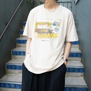 USA VINTAGE NCL PRINT DESIGN T SHIRT/アメリカ古着プリントデザインTシャツ