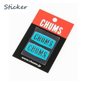 Sticker Chums Logo Emboss Teal ステッカー 新品 CH62-1125