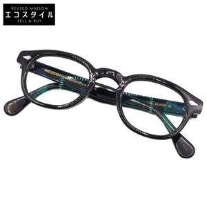 MOSCOT モスコット COL.BLACK LEMTOSH レムトッシュ ウェリントン メガネフレーム 眼鏡 44□24-140