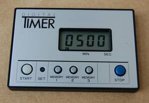 【超希少】東京技研 デジタルタイマー 3メモリー式 15秒ごとに鳴ります 詳細不明・現状渡し 送料230円~