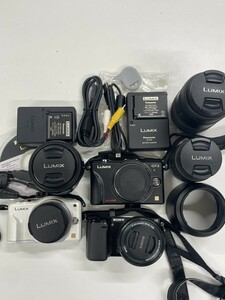 １円スタート ミラーレス一眼 デジタルカメラ SONY α NEX5-R Panasonic LUMIX GF2 GF3 ボディ レンズ