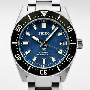 新品同様 SEIKO PROSPEX セイコープロスペックス メカニカルダイバーズ 1965 ヘリテージ Save the Ocean 氷河モデル SBDC165 6R35‐01V0