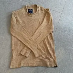 ホリスターHOLLISTER メンズ　ニット　XL 茶系