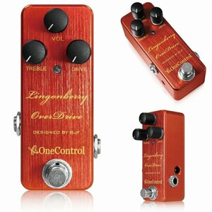 【アウトレット】【保証対象外】 One Control　Lingonberry OverDrive / a38920 ワンコン人気機種SRODの歪みをより強くした感じが特徴！