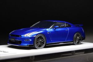 1/43 Make Up NISSAN GT-R Premium edition 2024 Blue EM695A EIDOLON メイクアップ 日産 GT-R プレミアムエディション ブル― アイドロン