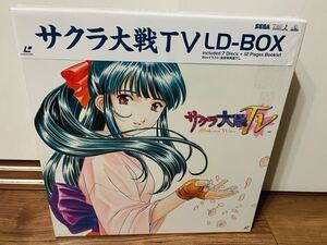 レーザーディスク　サクラ大戦TV LD BOX 7 Disks 25Episoders 12 pages booklet Boxイラスト:松原秀典描下し