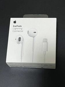 【新品未使用】Apple純正　EarPods Lightning Connector イヤホン　未開封