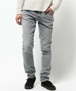 NUDIE JEANS グリムティム PALE LEAD W28 L32 GRIM TIM ヌーディージーンズ