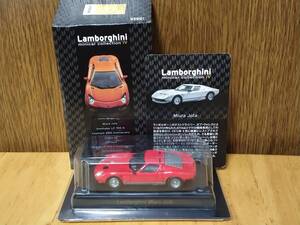 京商 1/64 ランボルギーニ ミニカーコレクション4　Lamborghini Miura Jota　ミウラ イオタ　赤　レッド　ブリスター未開封品