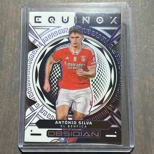 Antonio Silva - SL Benfica Purple Electric Etch /49 Insert Equinox 2023-24 Panini Obsidian Soccer