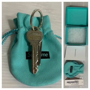 SUPREME シュプリーム × Tiffany&Co ティファニー　Hリターントゥ　ハートキーナイフ　キーリング　シルバー Ag925 ネックレス　トップ