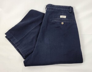 ～90s USA製 PoloRalphLauren 2タック polochino ネイビー W29 cut31285 90年代 アメリカ製 チノパンツ 紺 ビンテージ