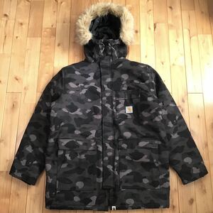 ★XL★ Carhartt × BAPE N-3B Jacket a bathing ape BAPE camo カーハート ジャケット エイプ ベイプ アベイシングエイプ NIGO w4