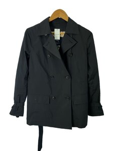 BURBERRY LONDON◆ピーコート/40/ポリエステル/BLK