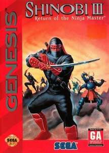 送料無料 北米版 海外版メガドライブ ザ・スーパー忍 2 Shinobi III Return of the Ninja Master GENESIS ジェネシス 