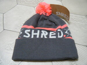 ◆SHRED ニット帽 WOODSIDE BEANIE　フリーサイズ 2024