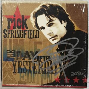 限定版2CD＋DVD！Rick Springfield / リック・スプリングフィールド / THE DAY AFTER YESTERDAY - LIMITED EDITION