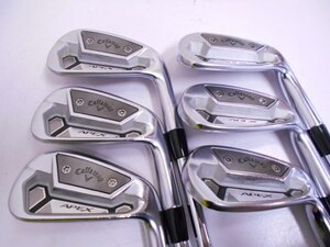 【中古】 キャロウェイ APEX TCB MODUS3TOUR120(リシャフト) 6本セット X 26 アイアンセット セット スチールシャフト おすすめ メンズ 右